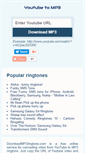 Mobile Screenshot of downloadmp3ringtone.com
